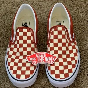 Vans Women’s 9.5 Checkered Slip On